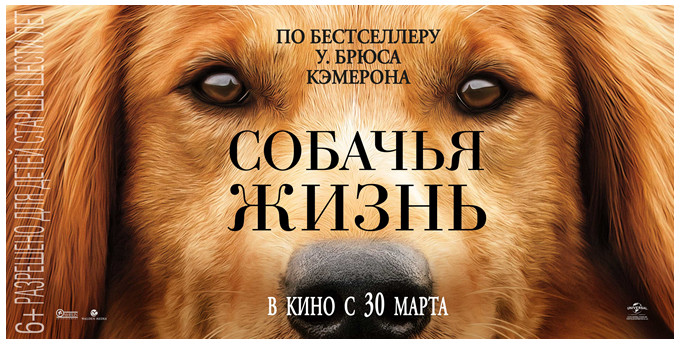 Фильм Собачья жизнь (A Dog's Purpose) режиссера Лассе Халльстрёма